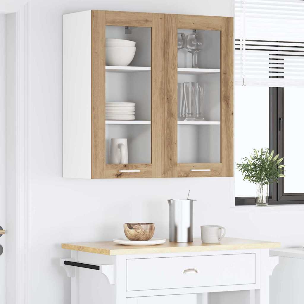 Hängeschrank Artisan-Eiche 40 x 31 x 80 cm Holzwerkstoff