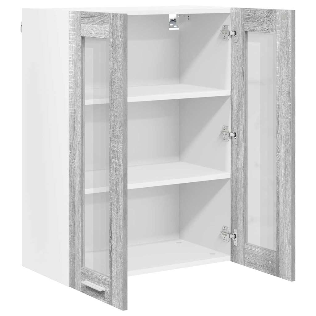 Hängeschrank Sonoma-Grau 60 x 31 x 80 cm Holzwerkstoff