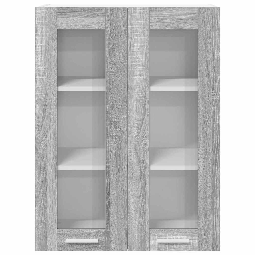 Hängeschrank Sonoma-Grau 60 x 31 x 80 cm Holzwerkstoff