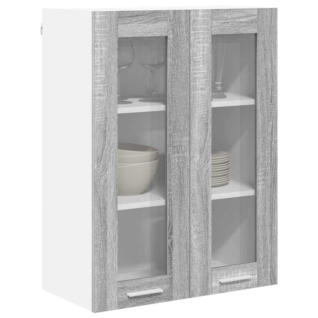 Hängeschrank Sonoma-Grau 60 x 31 x 80 cm Holzwerkstoff