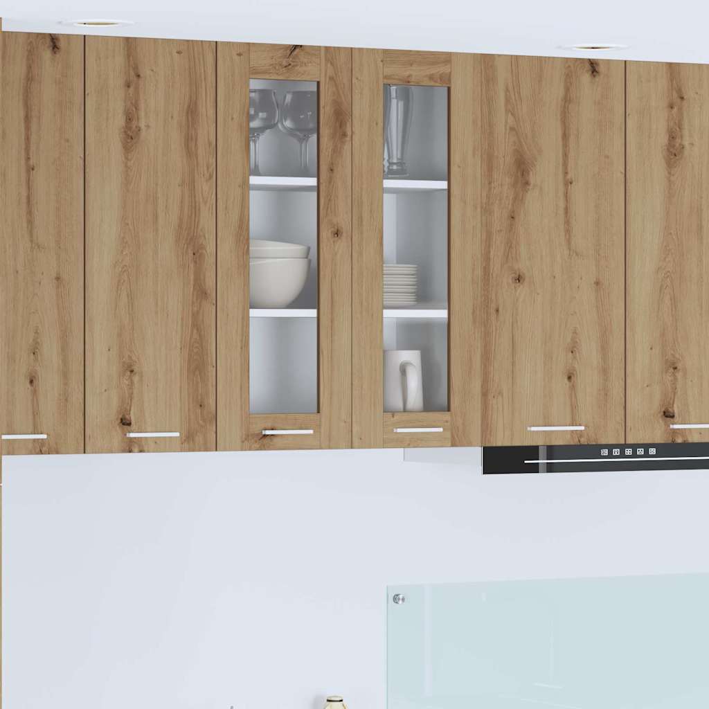Hängeschrank Artisan-Eiche 60 x 31 x 80 cm Holzwerkstoff