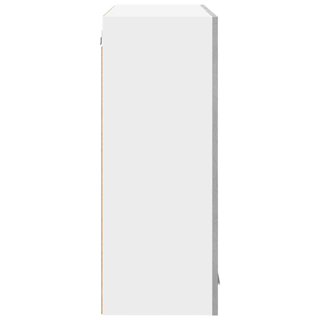 Hängeschrank Sonoma-Grau 80 x 31 x 80 cm Holzwerkstoff