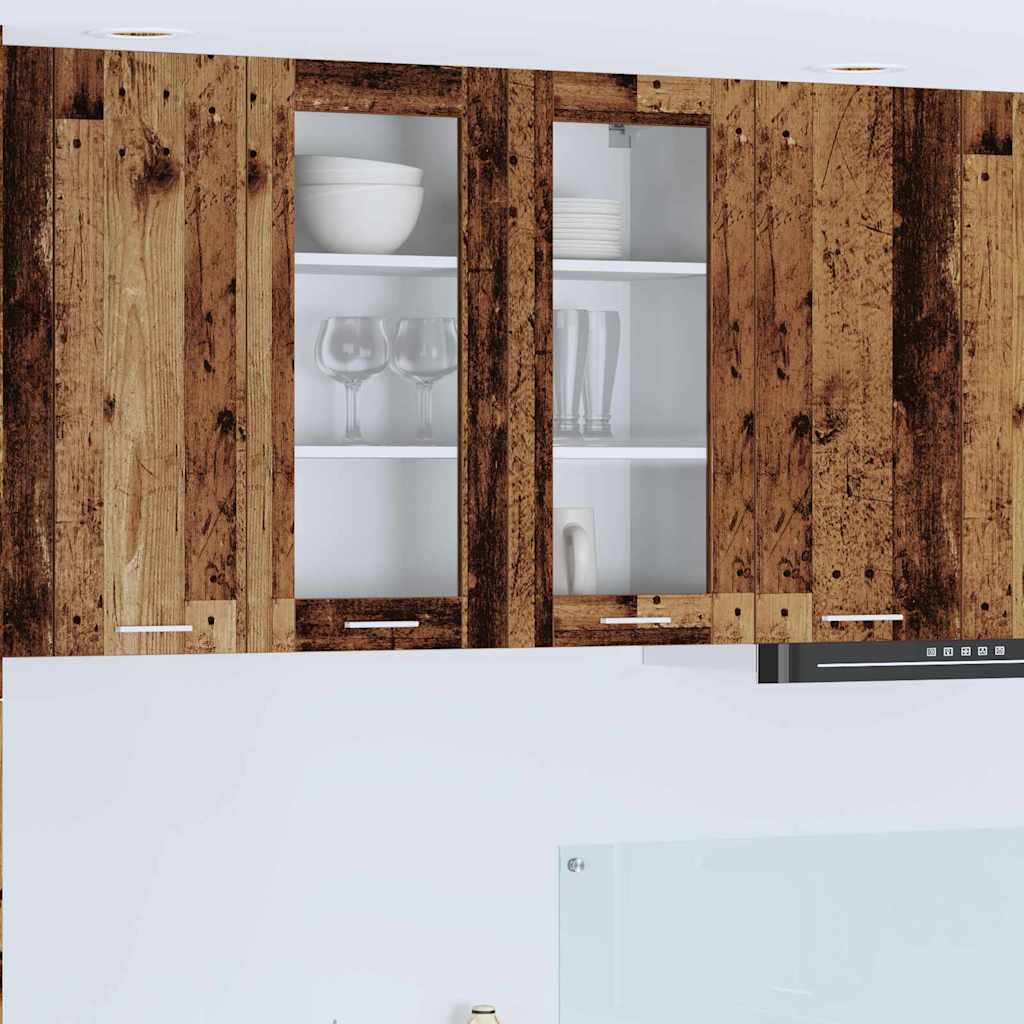 Hängeschrank Altholz 80 x 31 x 80 cm Holzwerkstoff