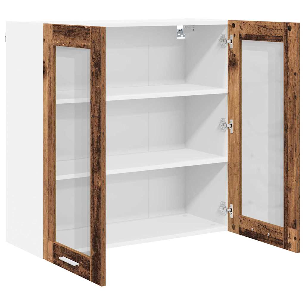 Hängeschrank Altholz 80 x 31 x 80 cm Holzwerkstoff