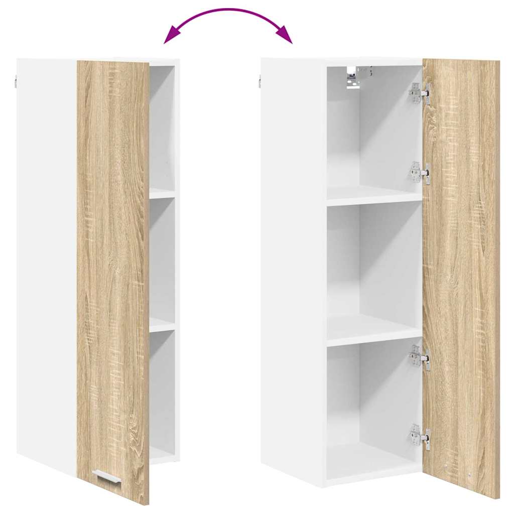 Hängeschrank Sonoma-Eiche 30 x 31 x 100 cm Holzwerkstoff