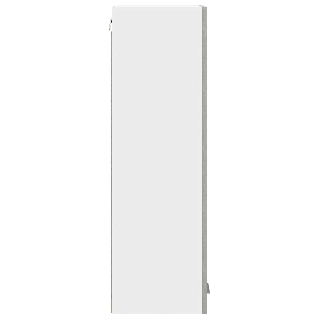 Hängeschrank Betongrau 30 x 31 x 100 cm Holzwerkstoff