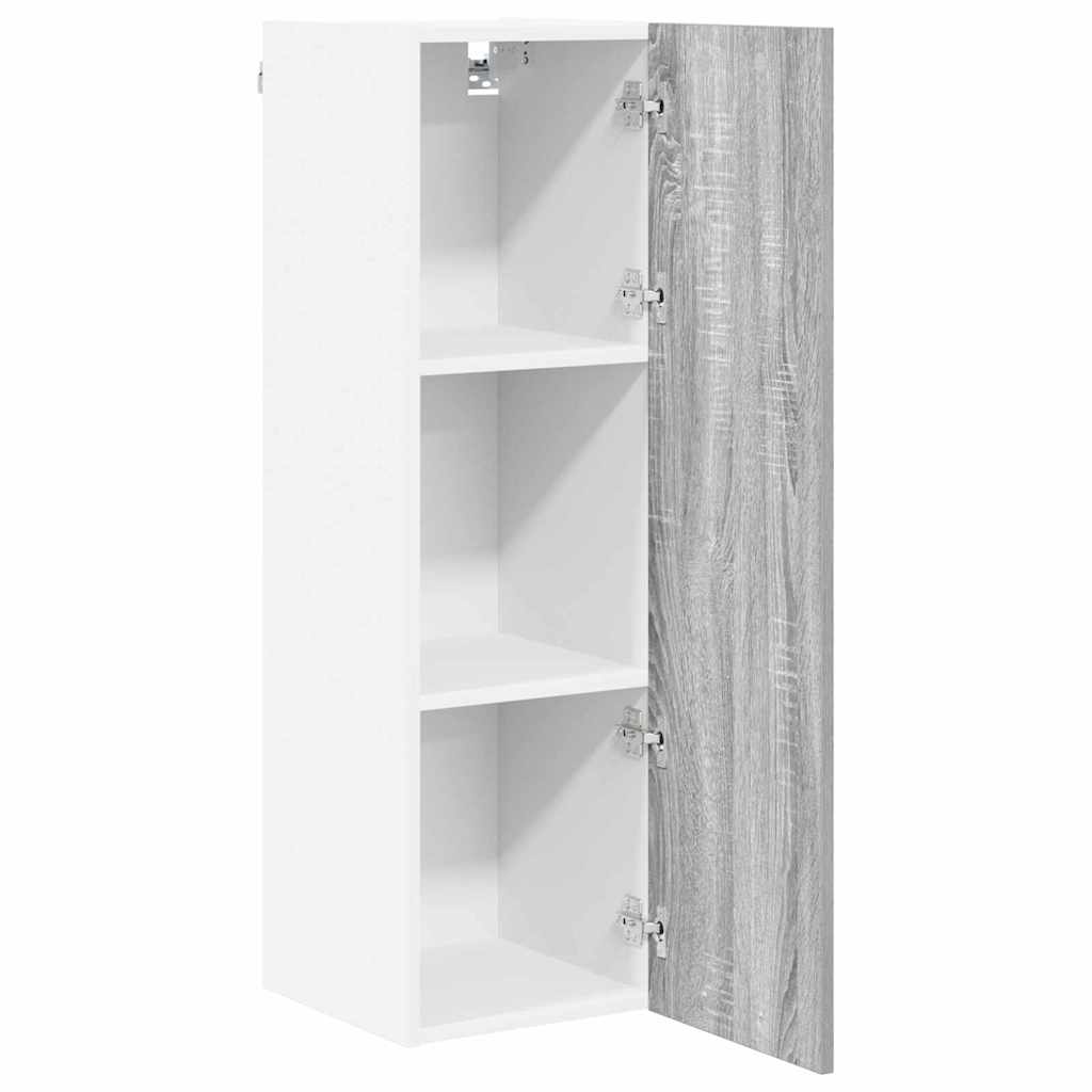 Hängeschrank Sonoma-Grau 30 x 31 x 100 cm Holzwerkstoff