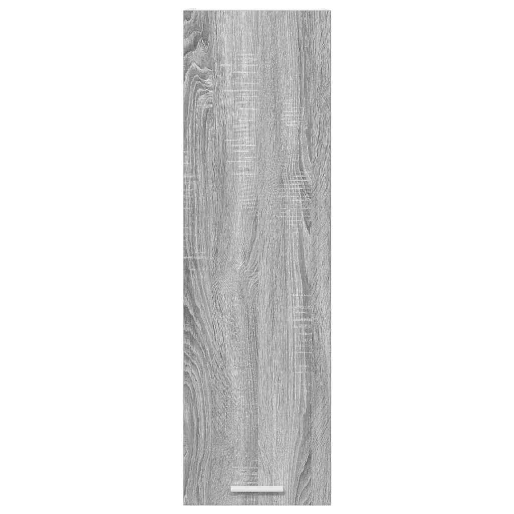 Hängeschrank Sonoma-Grau 30 x 31 x 100 cm Holzwerkstoff