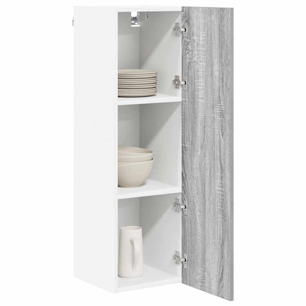 Hängeschrank Sonoma-Grau 30 x 31 x 100 cm Holzwerkstoff