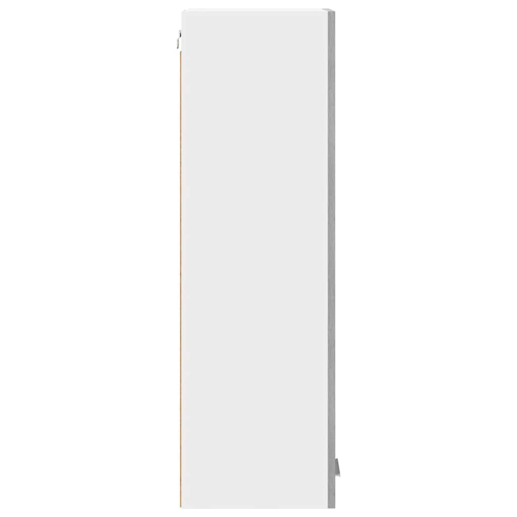 Hängeschrank Sonoma-Grau 30 x 31 x 100 cm Holzwerkstoff