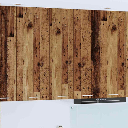 Hängeschrank Altholz 30 x 31 x 100 cm Holzwerkstoff