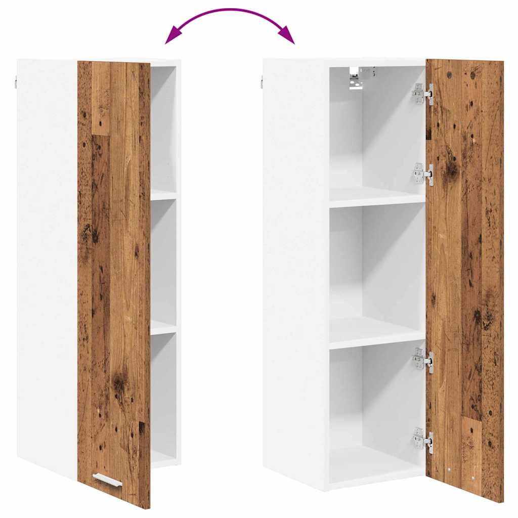 Hängeschrank Altholz 30 x 31 x 100 cm Holzwerkstoff