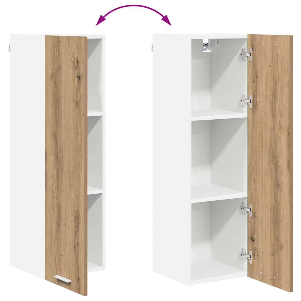 Hängeschrank Artisan-Eiche 30 x 31 x 100 cm Holzwerkstoff