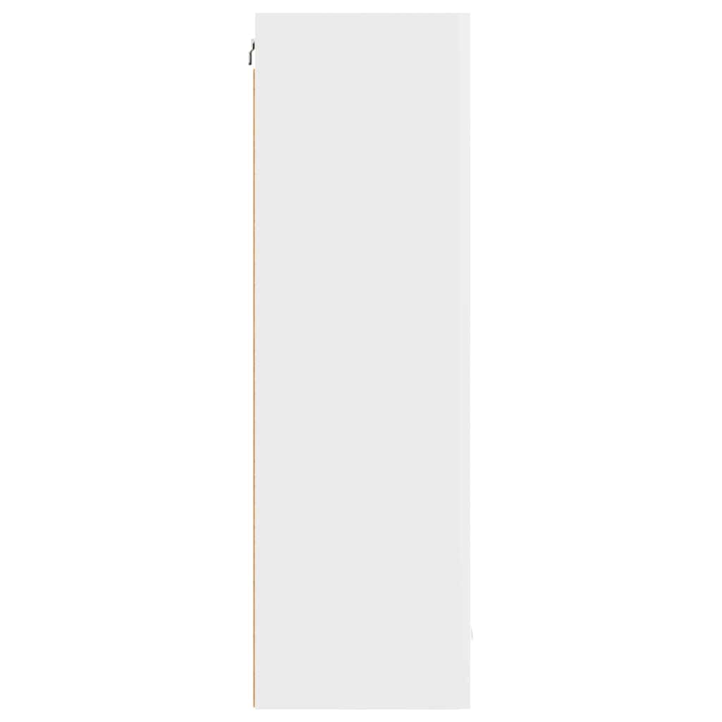 Hängeschrank mit Regal Riga Weiß 50 x 31 x 100 cm Holzwerkstoff