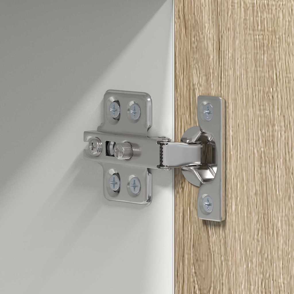 Hängeschrank Sonoma-Eiche und Weiß 50 x 31 x 100 cm