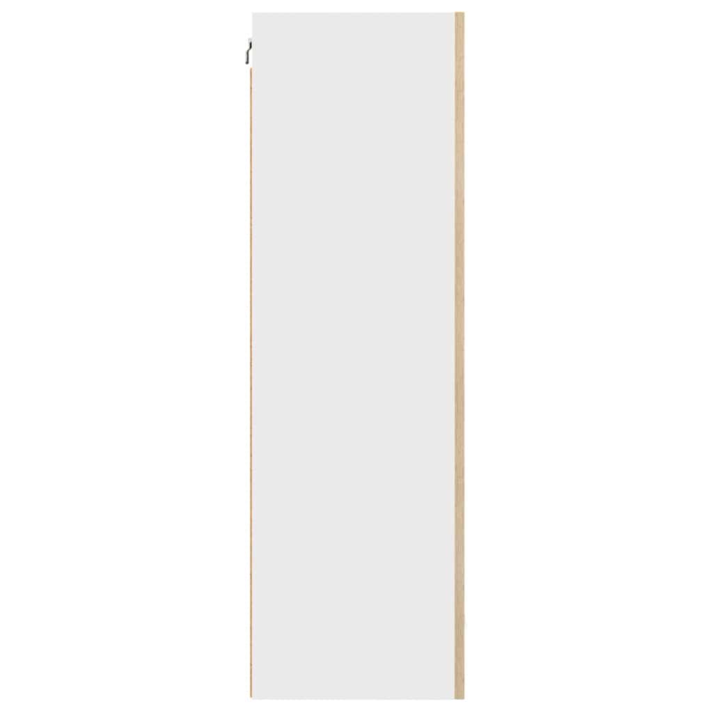 Hängeschrank Sonoma-Eiche und Weiß 50 x 31 x 100 cm