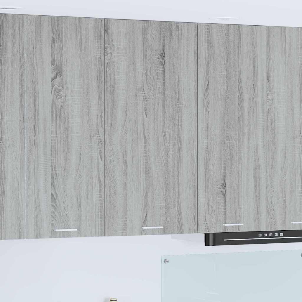 Hängeschrank Grau Sonoma und Weiß 50 x 31 x 100 cm