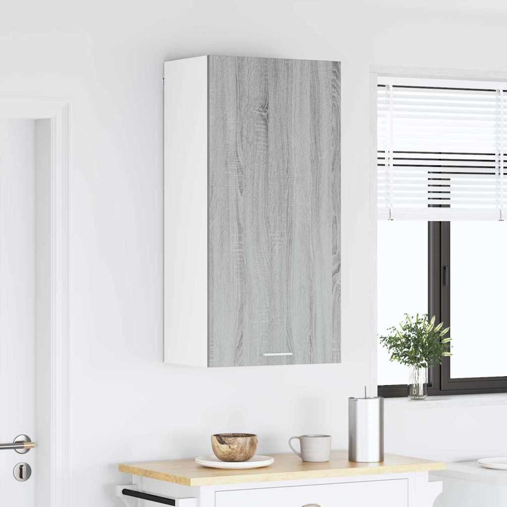Hängeschrank Grau Sonoma und Weiß 50 x 31 x 100 cm