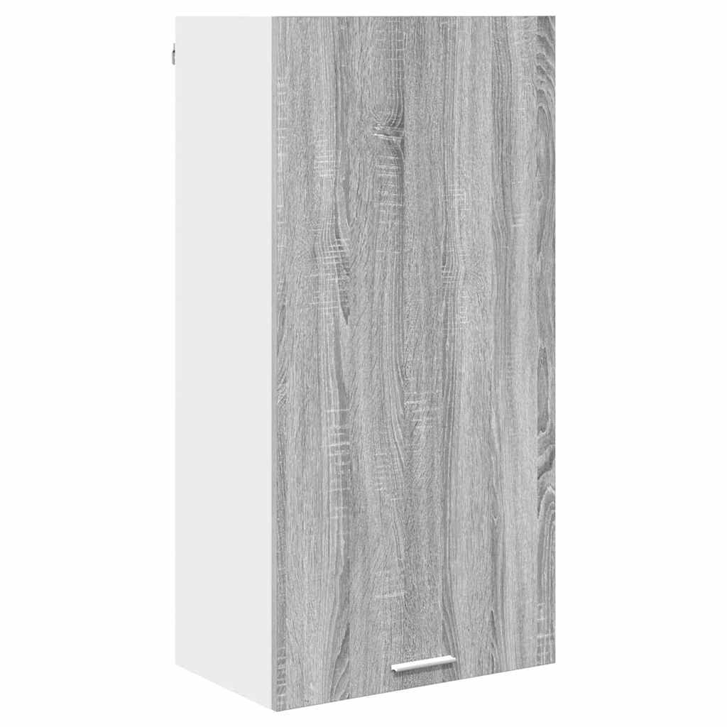 Hängeschrank Grau Sonoma und Weiß 50 x 31 x 100 cm