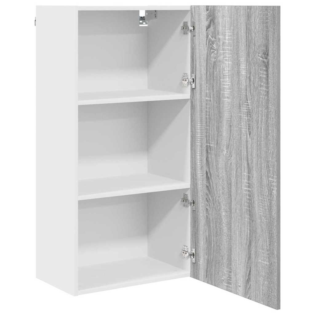 Hängeschrank Grau Sonoma und Weiß 50 x 31 x 100 cm