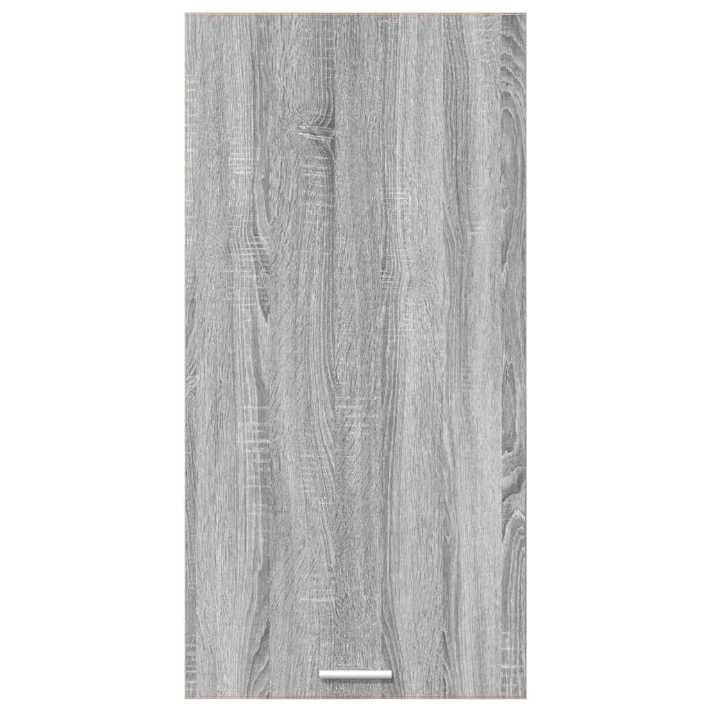 Hängeschrank Grau Sonoma und Weiß 50 x 31 x 100 cm