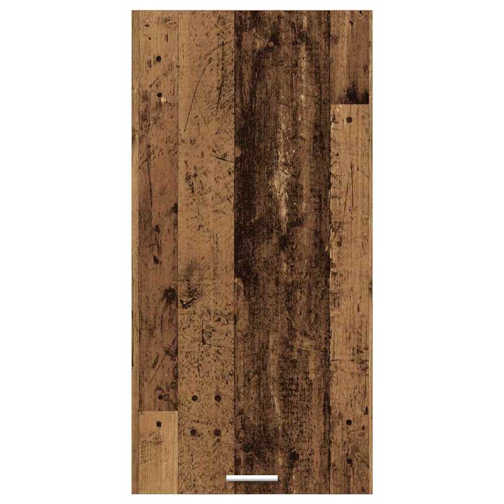 Hängeschrank Altes Holz und Weiß 50 x 31 x 100 cm Holzwerkstoff