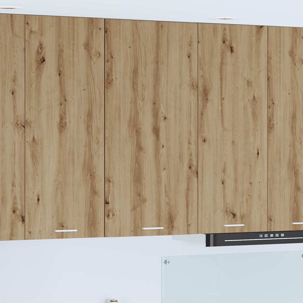 Hängeschrank Artisan-Eiche und Weiß 50 x 31 x 100 cm
