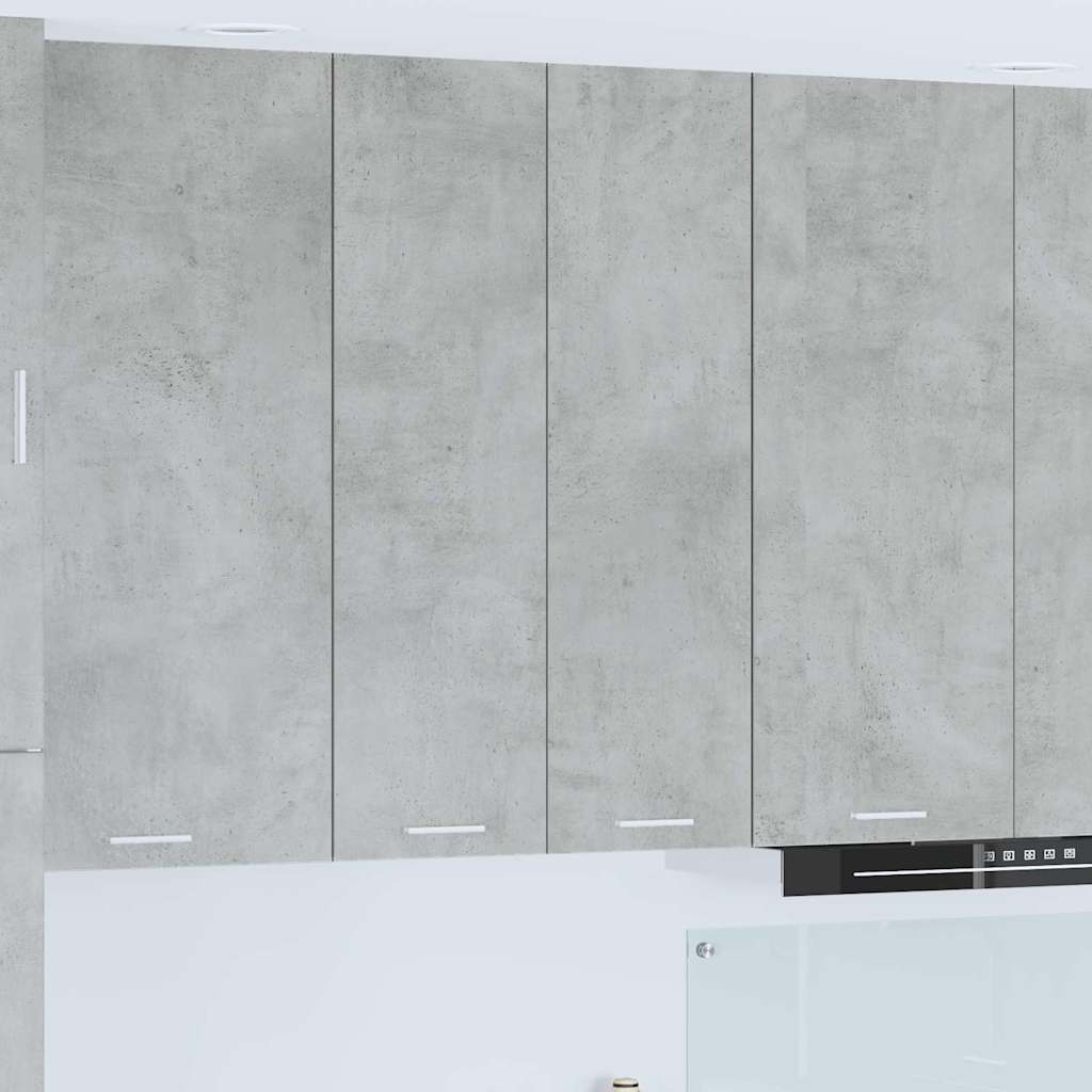 Hängeschrank Betongrau 60 x 31 x 100 cm Holzwerkstoff