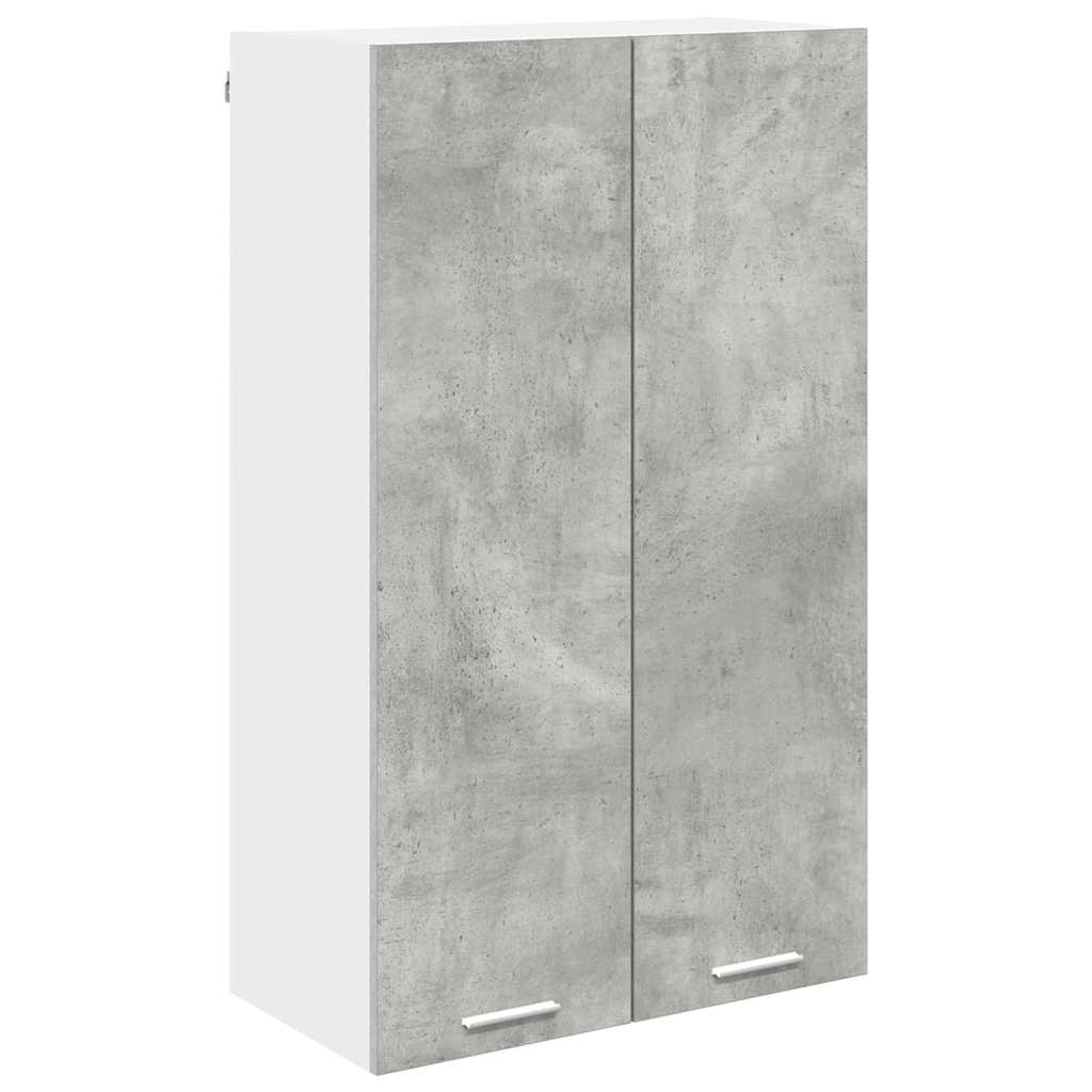 Hängeschrank Betongrau 60 x 31 x 100 cm Holzwerkstoff