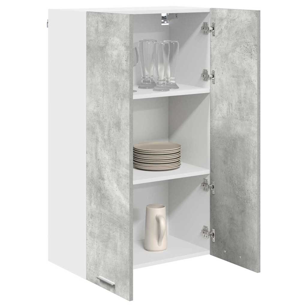Hängeschrank Betongrau 60 x 31 x 100 cm Holzwerkstoff
