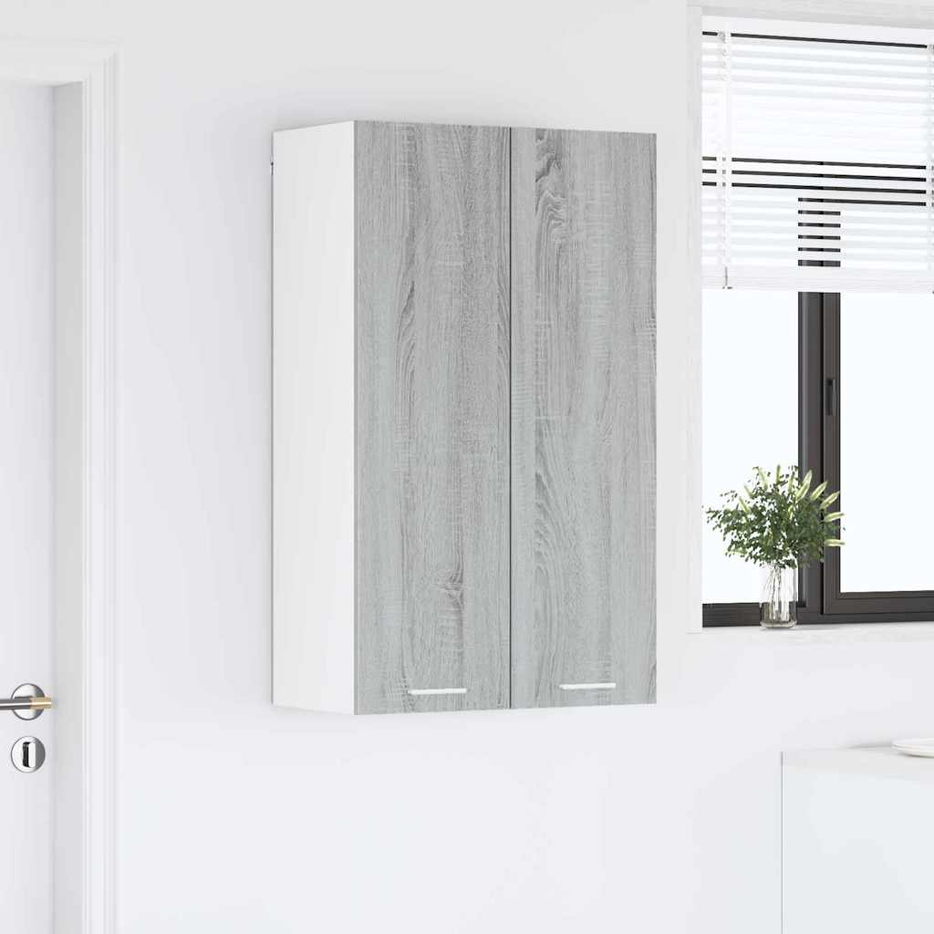 Hängeschrank Sonoma-Grau 60 x 31 x 100 cm Holzwerkstoff