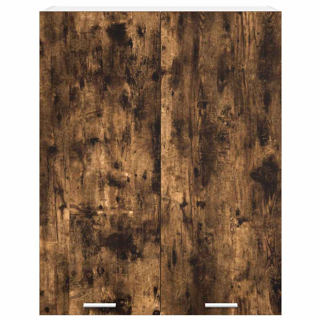 Hängeschrank mit Regal Riga Geräucherte Eiche 80 x 31 x 100 cm