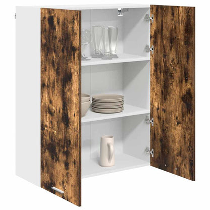 Hängeschrank Räuchereiche 80 x 31 x 100 cm Holzwerkstoff