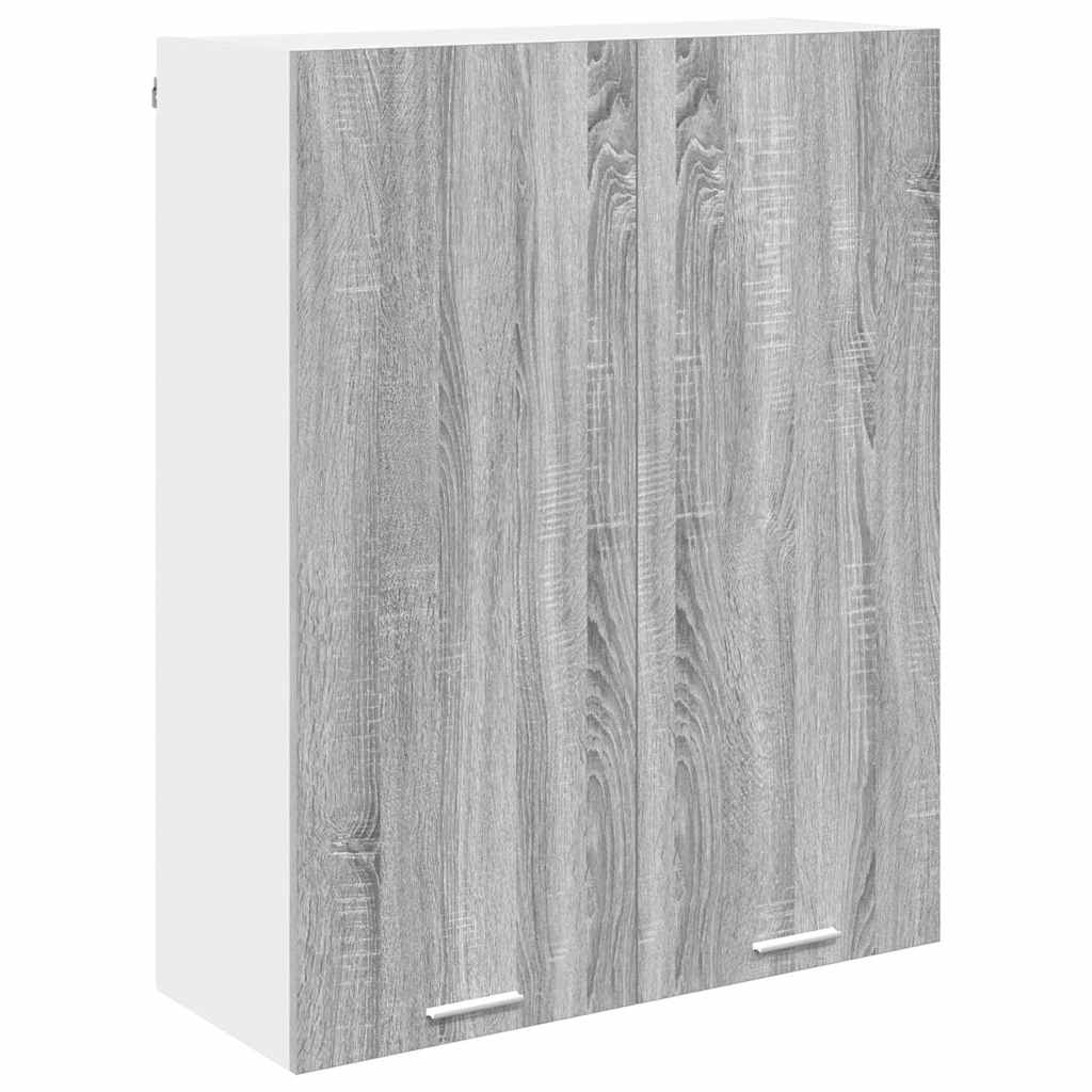 Hängeschrank Sonoma-Grau 80 x 31 x 100 cm Holzwerkstoff