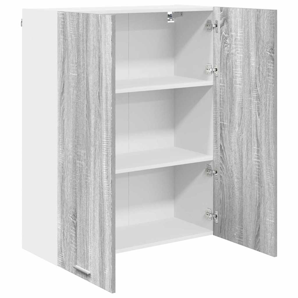 Hängeschrank Sonoma-Grau 80 x 31 x 100 cm Holzwerkstoff