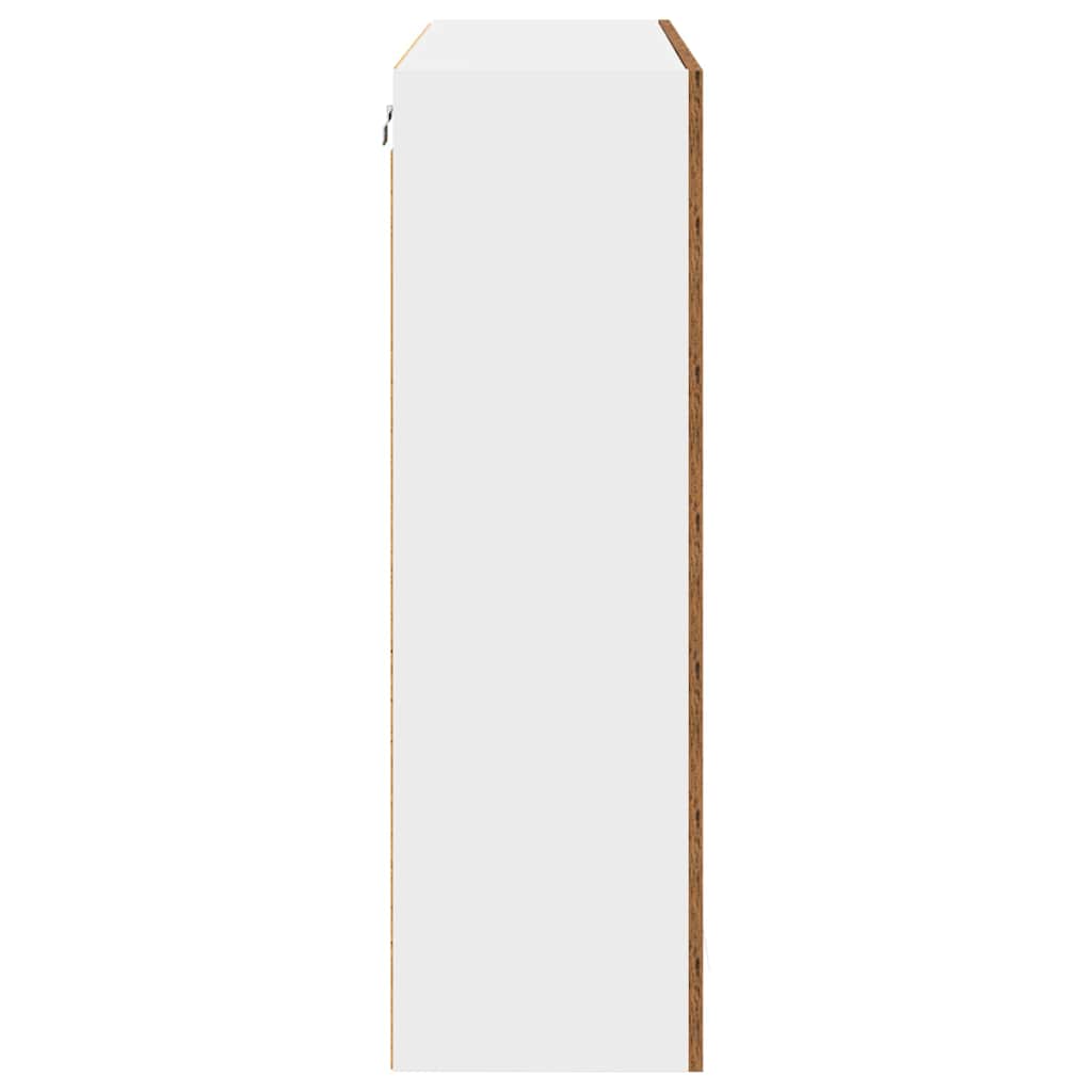 Hängeschrank Altholz 80 x 31 x 100 cm Holzwerkstoff