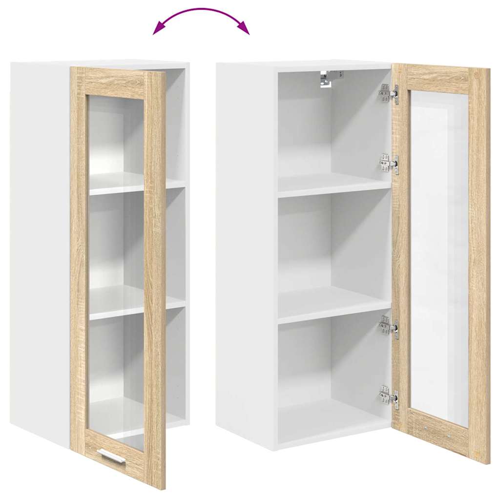 Hängeschrank Sonoma-Eiche 40 x 31 x 100 cm Holzwerkstoff