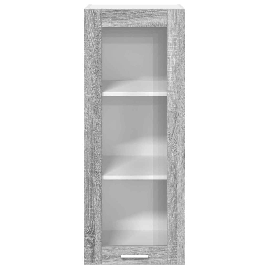 Hängeschrank Sonoma-Grau 40 x 31 x 100 cm Holzwerkstoff