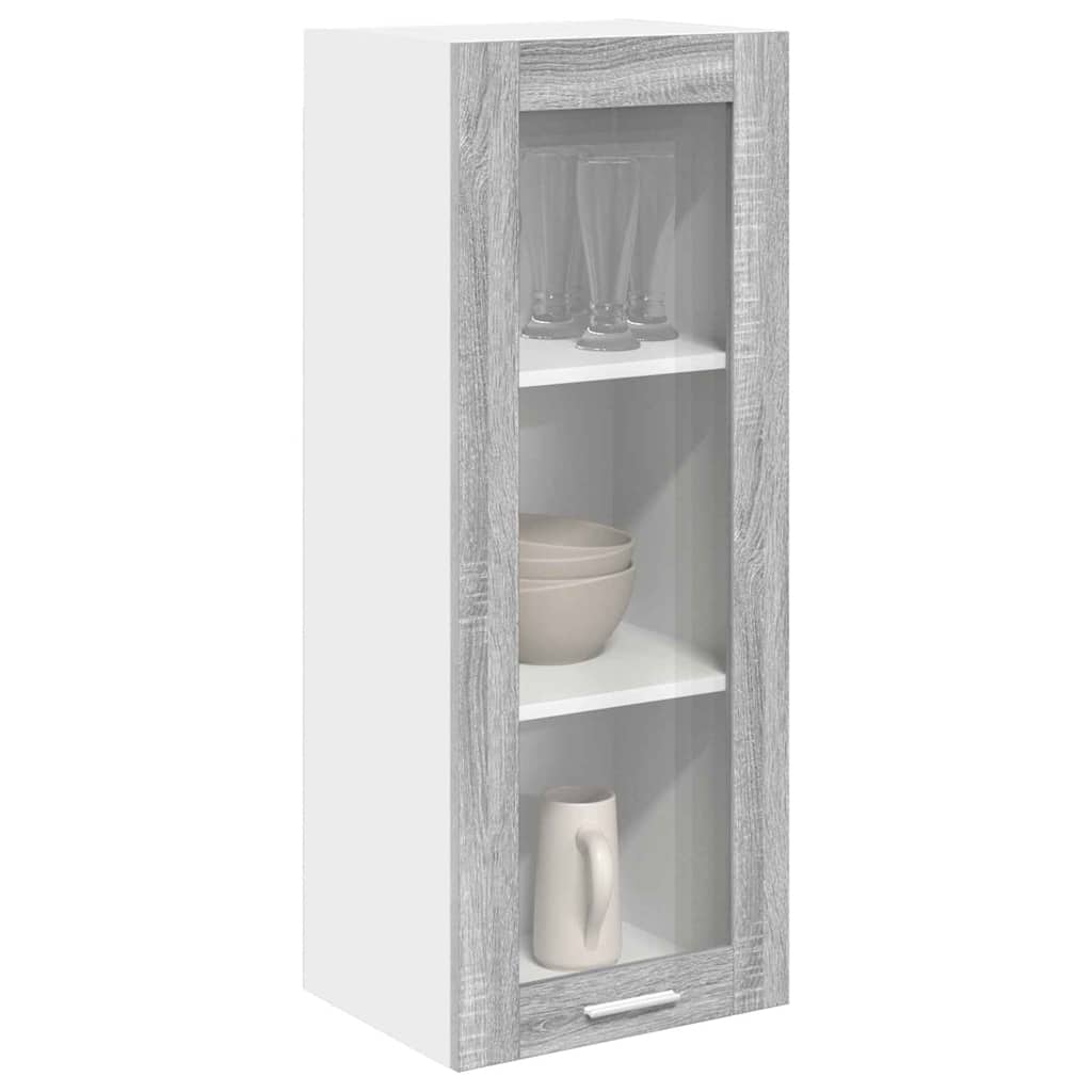 Hängeschrank Sonoma-Grau 40 x 31 x 100 cm Holzwerkstoff