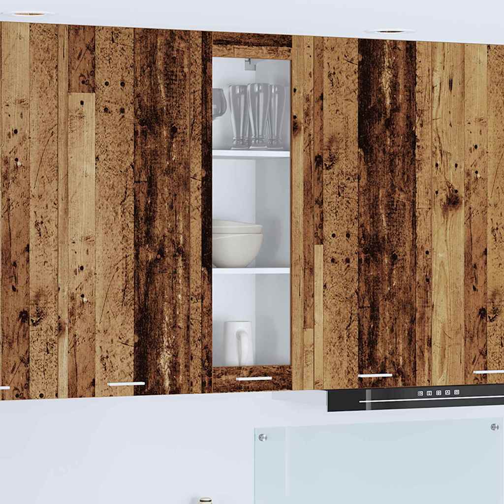 Hängeschrank Altholz 40 x 31 x 100 cm Holzwerkstoff
