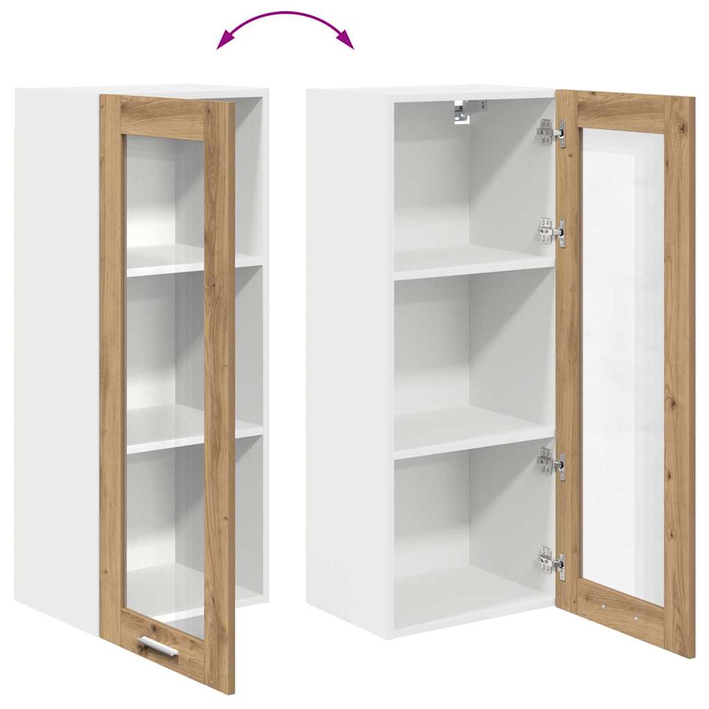 Hängeschrank Artisan-Eiche 40 x 31 x 100 cm Holzwerkstoff