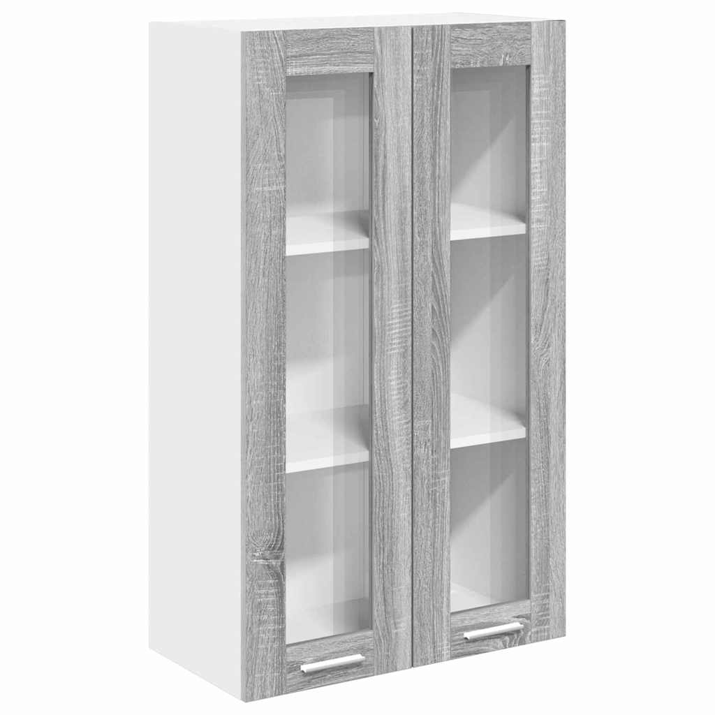 Hängeschrank Sonoma-Grau 60 x 31 x 100 cm Holzwerkstoff