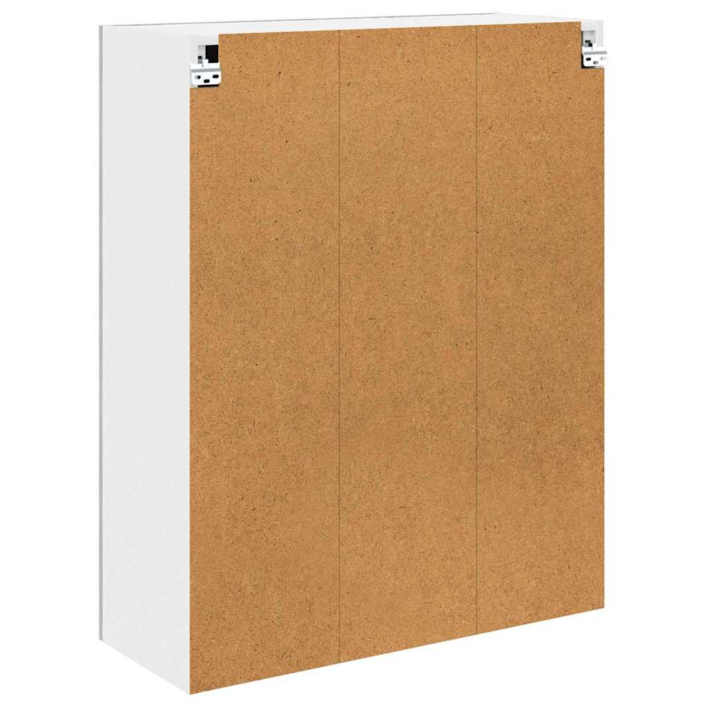 Hängeschrank Sonoma-Grau 80 x 31 x 100 cm Holzwerkstoff