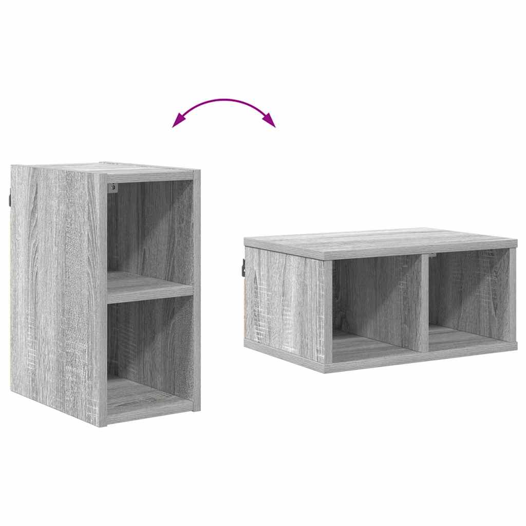 Hängeschrank Sonoma-Grau 20 x 29,5 x 40 cm Holzwerkstoff