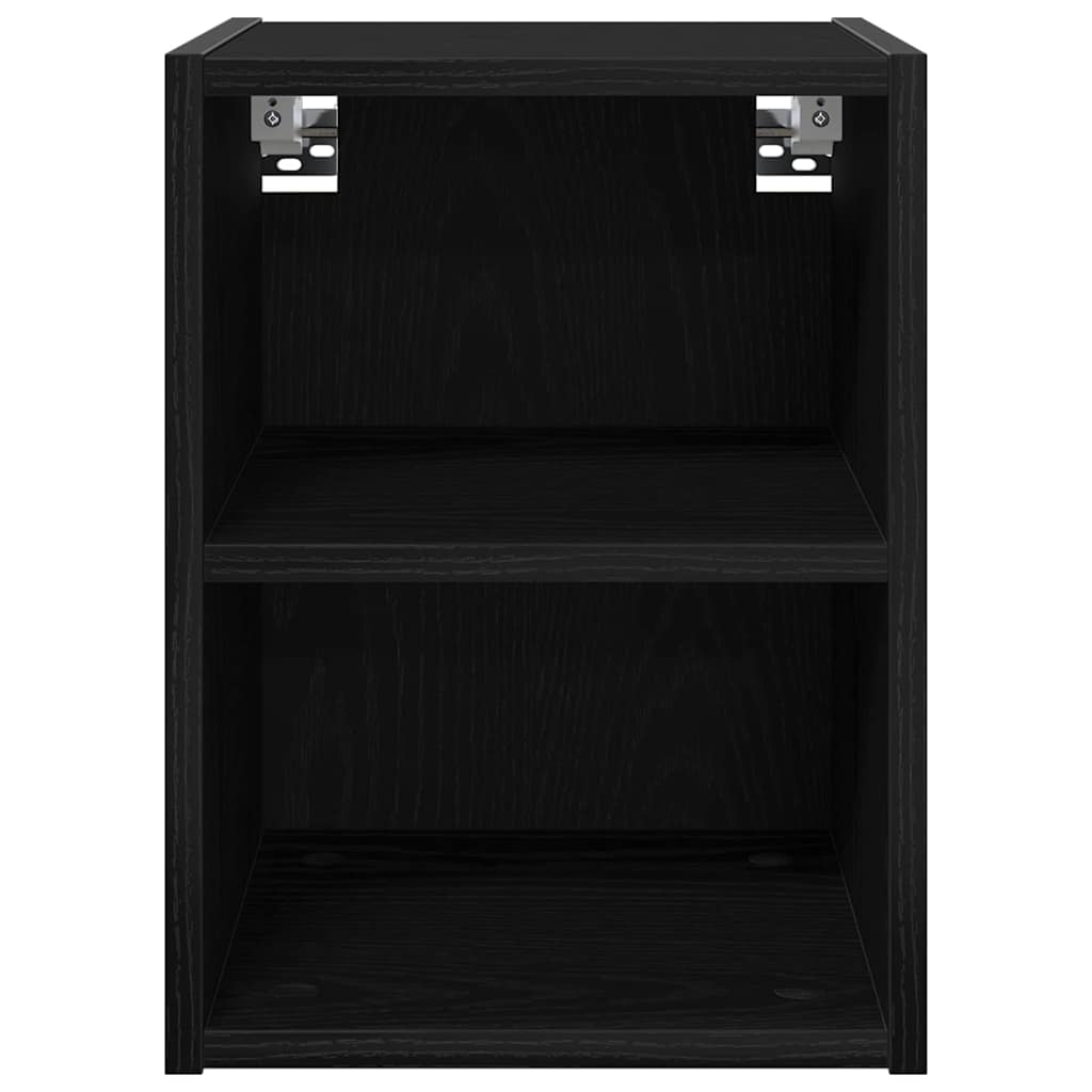 Hängeschrank Schwarz Eichen-Optik 30 x 29,5 x 40 cm
