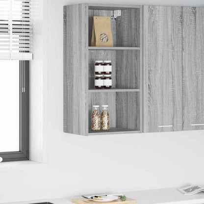 Hängeschrank Sonoma-Grau 40 x 29,5 x 80 cm Holzwerkstoff