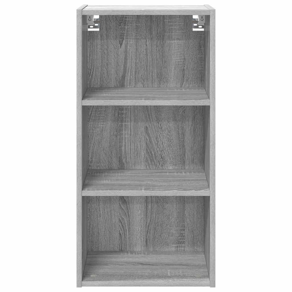 Hängeschrank Sonoma-Grau 40 x 29,5 x 80 cm Holzwerkstoff
