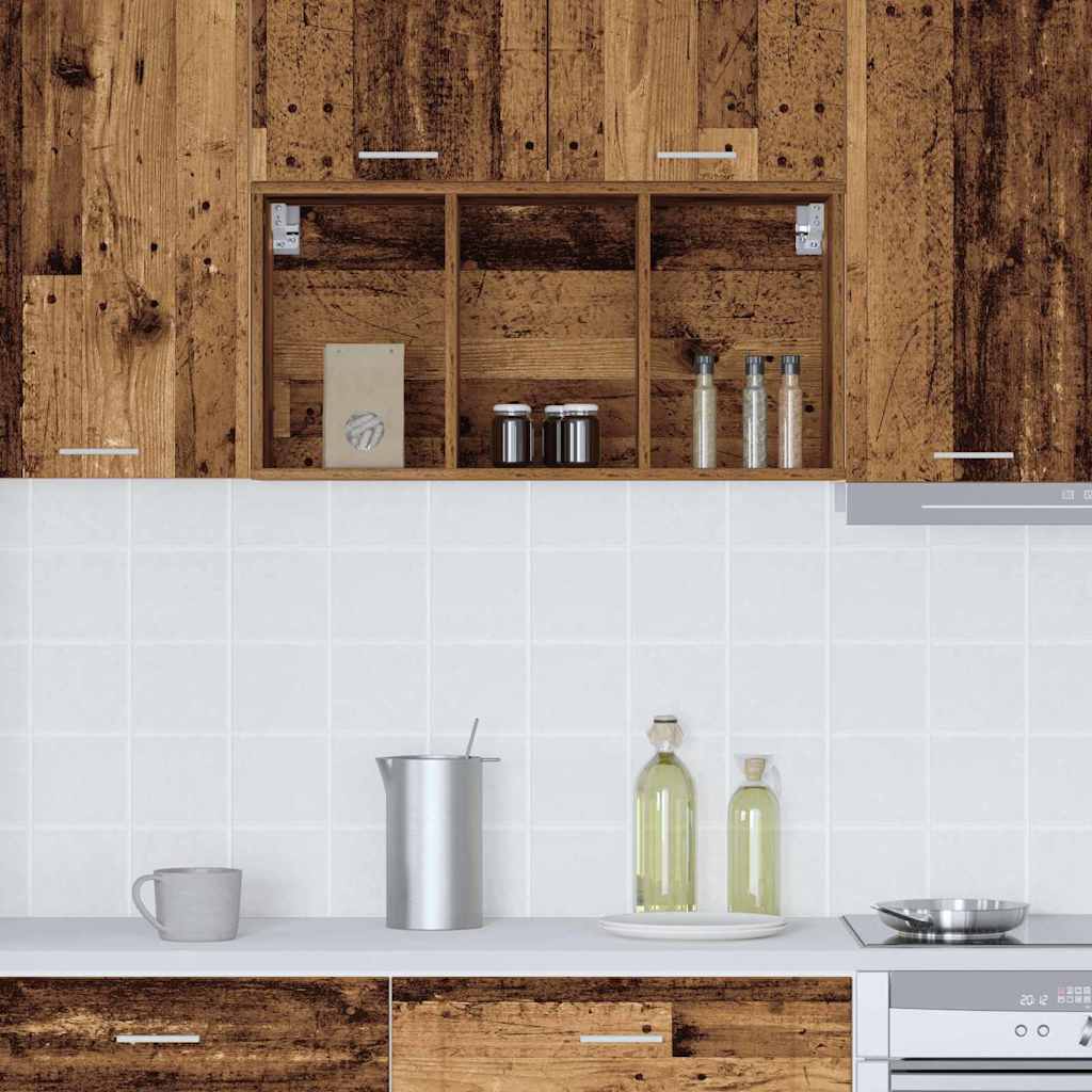 Hängeschrank Altholz 40 x 29,5 x 80 cm Holzwerkstoff