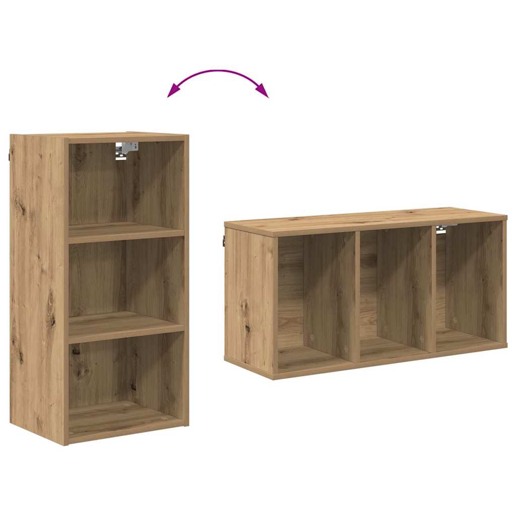 Hängeschrank Artisan-Eiche 40 x 29,5 x 80 cm Holzwerkstoff