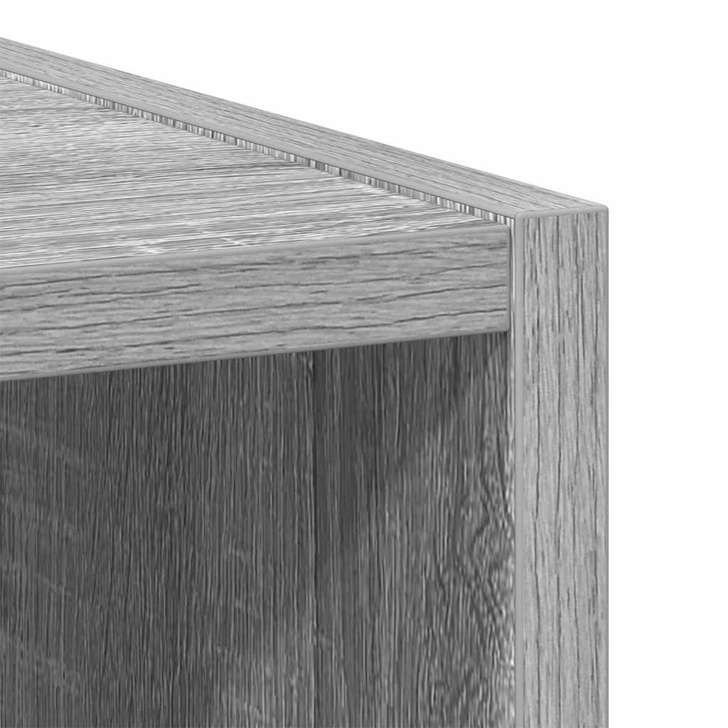 Hängeschrank mit Regal Riga Graues Sonoma 20 x 29,5 x 100 cm